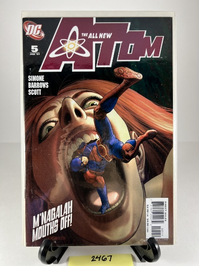 *The All New Atom #5 comic book released in January 2007 by DC Comics