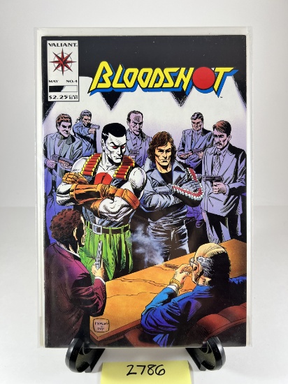 Bloodshot #4 Comic  Valiant 1993