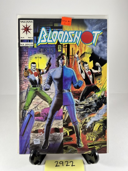 Bloodshot #5 Comic Book  Valiant Comics June 1993**