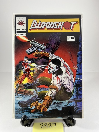 Bloodshot Comic Issue #2  Valiant March 1993