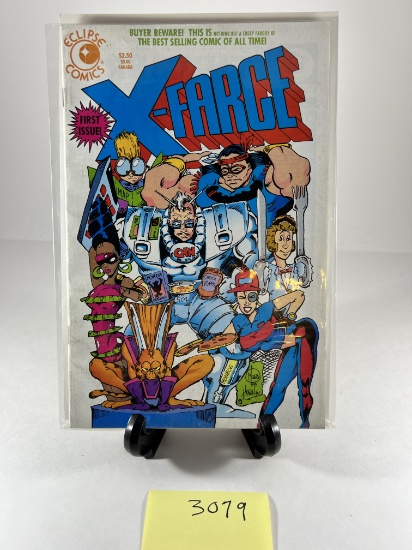 X-Farce #1 First Issue  Eclipse Comics 1992