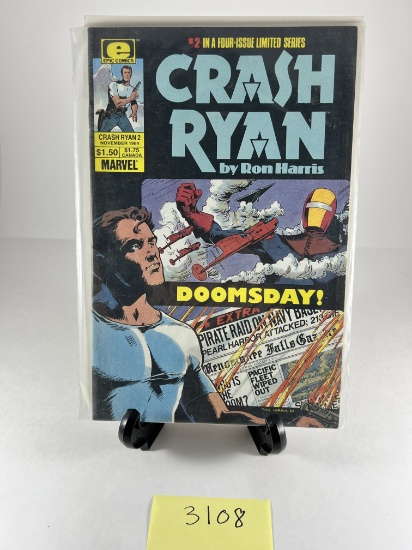 Crash Ryan Comic Book  Marvel Issue #2