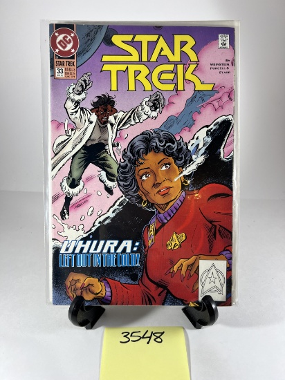 Star Trek Comic Issue #33  and Batman Returns Poster -