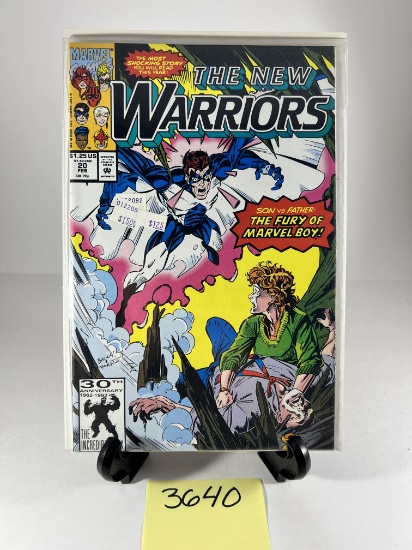 The New Warriors Comic Book #20 - February Issue - Marvel Comics - 1992 -