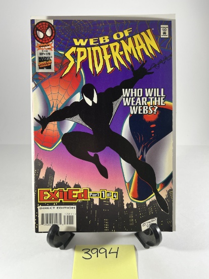 - Web of Spider-Man #128 Exiled Part 1 of 4 (Direct Edition) by Marvel Comics