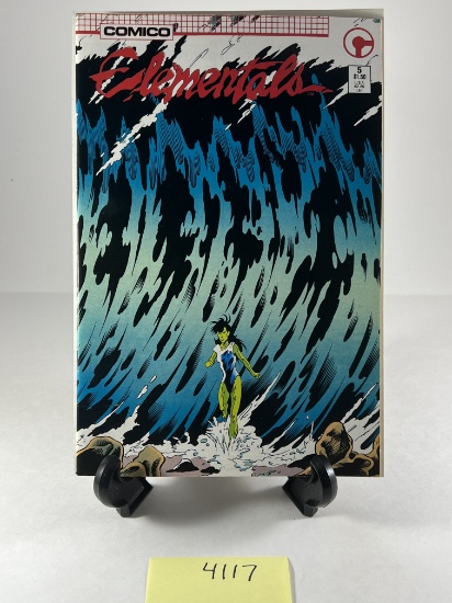 Elementals #5     Comico 1985