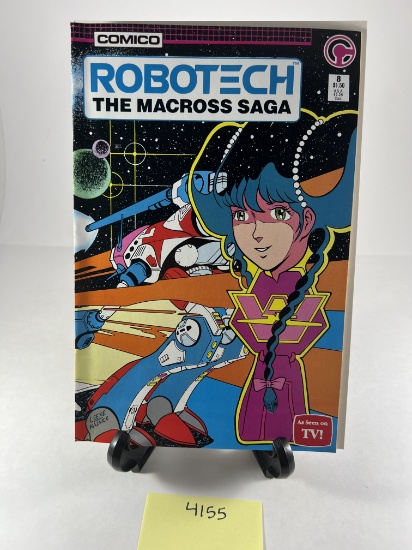 ROBOTECH: The Macross Saga #8 Comic     COMICO 1986