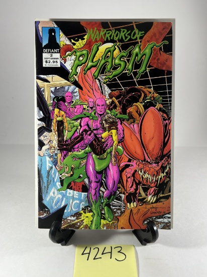 Warriors of Plasm Issue #2 Comic Book     Defiant September 1993