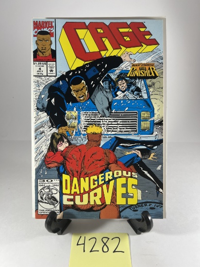 Marvel Comics Cage #4 Featuring The Punisher Dangerous Curves (1992)