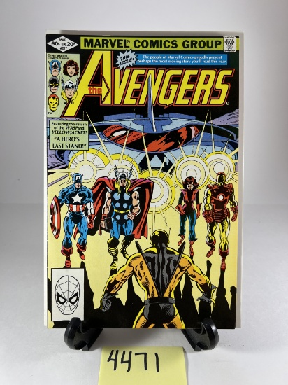 Marvel The Avengers #211 Comic Book     Marvel Comics Group 1981