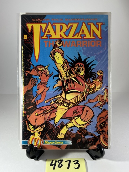 Tarzan the Warrior #4 Comic     Malibu Comics