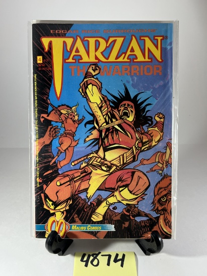 ** Tarzan The Warrior Issue 4 of 5   - Malibu Comics 1992