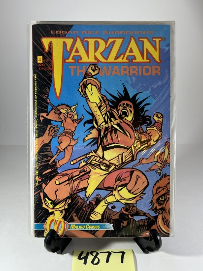 Tarzan: The Warrior #4     Malibu Comics