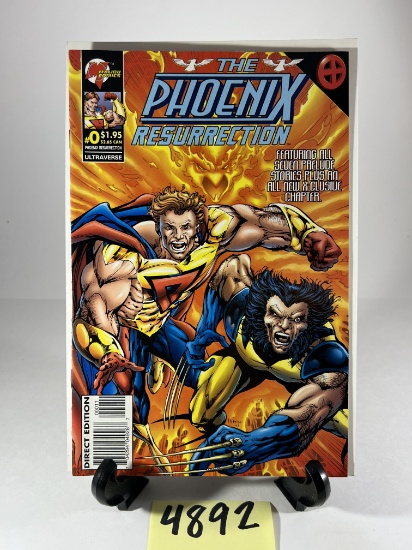 Phoenix Resurrection #0 Comic     Malibu Comics