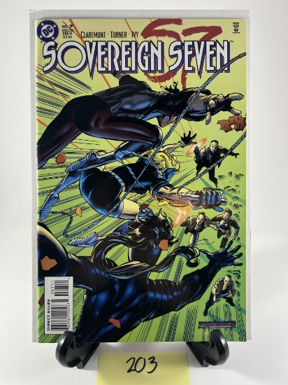 ** Sovereign Seven Comic Issue No. 3 January 1996