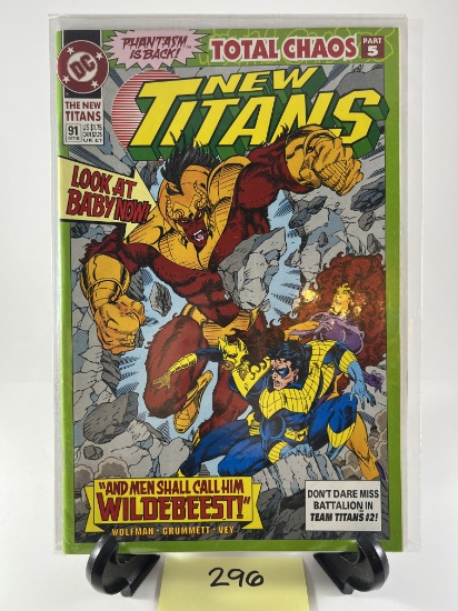 New Titans #91 Comic Book  DC Comics