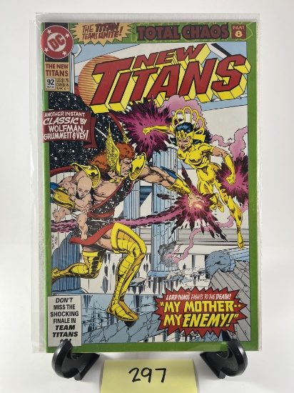 New Titans Comic Issue 92