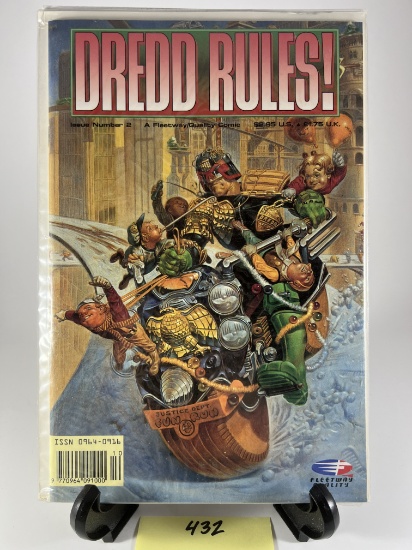 Dredd Rules Issue Number 2  Fleetway Quality Comics