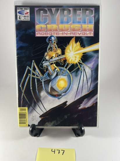 Cyber Crush Robots in Revolt Issue 4 Fleetway Quality Comics