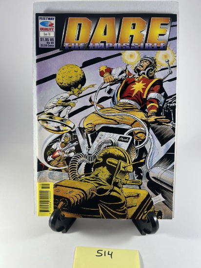 Dare The Impossible Comic Book  Fleetway Quality DARE 10