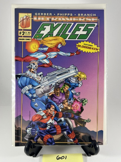 Exiles #2 Malibu Comics Ultraverse