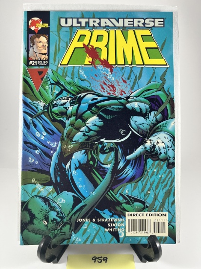 Prime #21  Malibu Comics Direct Edition