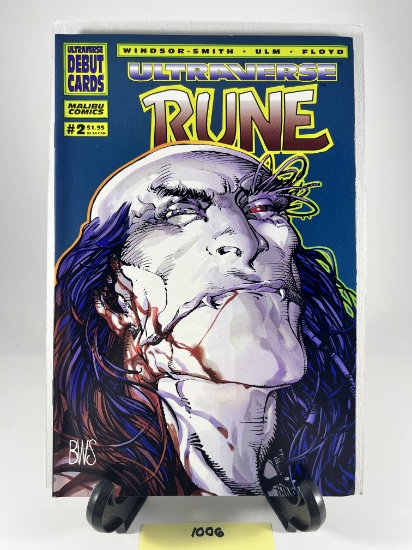 Ultraverse Rune #2  Malibu Comics