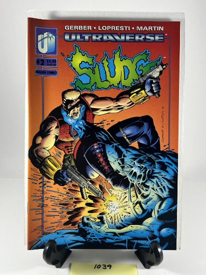 Ultraverse Sludge #2  Malibu Comics Gerber Lopresti Martin