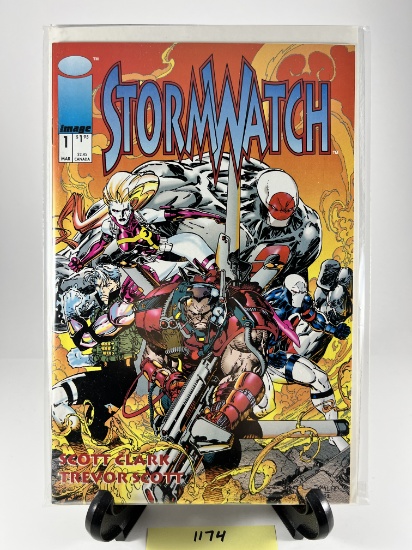** StormWatch Issue 1  Image Comics March 1993 Scott Clark Trevor Scott