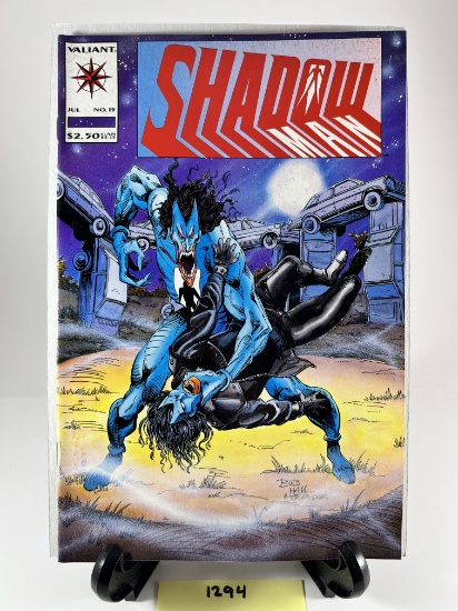 Shadowman Comic Book Issue No. 15  Valiant Comics July 1993