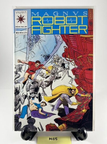 Magnus Robot Fighter Comic Book Issue #10  Valiant