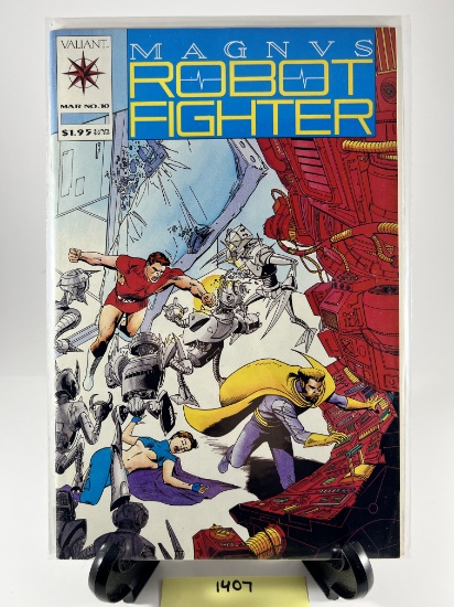 Magnus Robot Fighter Comic  Valiant Issue #10
