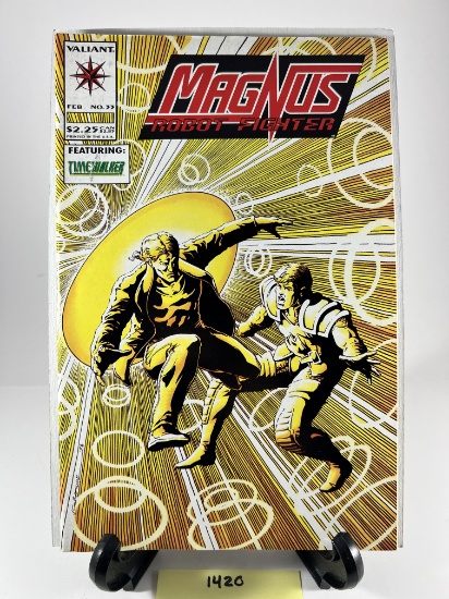Magnus Robot Fighter Comic Book  Valiant Issue No 33