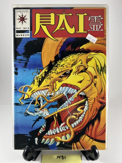 Rai #3 Comic Book Valiant