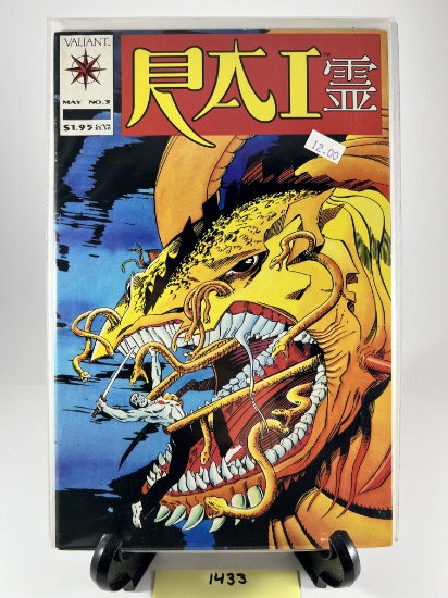 Comic Book. . Valiant. Rai #3