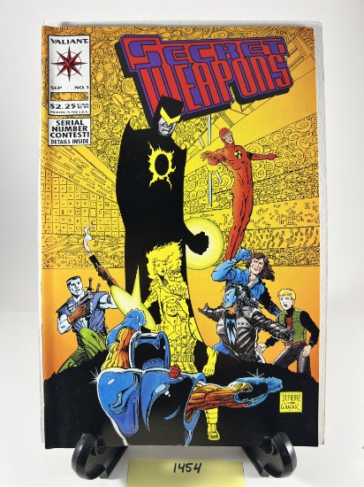 Secret Weapons No 1 Comic Book  Valiant
