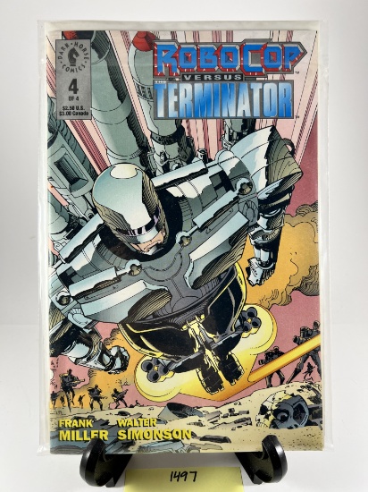 RoboCop Versus The Terminator #4 Comic  Dark Horse Comics