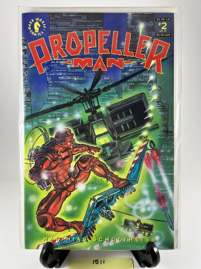 Propeller Man Comic Book Issue 2  Dark Horse