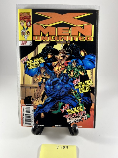 X-Men Unlimited #21  Marvel Comics December 1998
