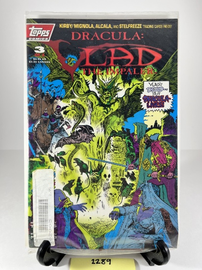 Dracula: Vlad the Impaler Comic (Topps) Issue #3  Topps Comics