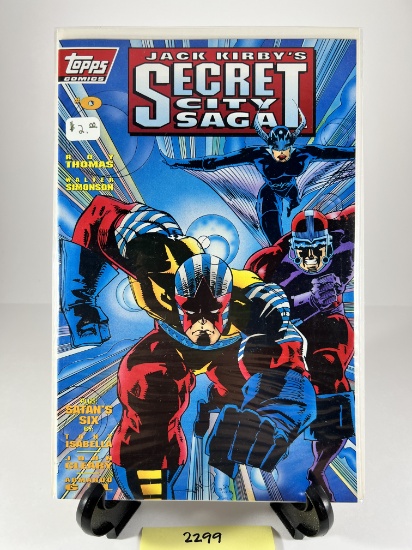 Jack Kirby's Secret City Saga #0 Comic Book  Topps Comics