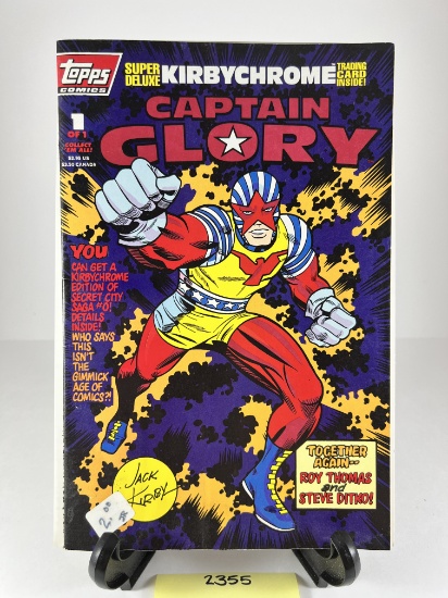 Captain Glory #1 -  - Topps Comics - Kirbychrome Edition