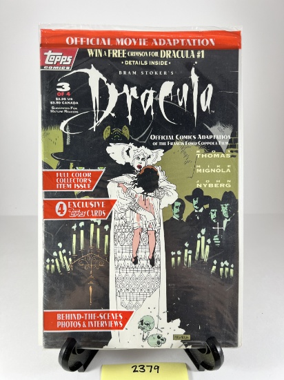 Bram Stoker's Dracula #3 of 4 Official Movie Adaptation Comic Topps Comics
