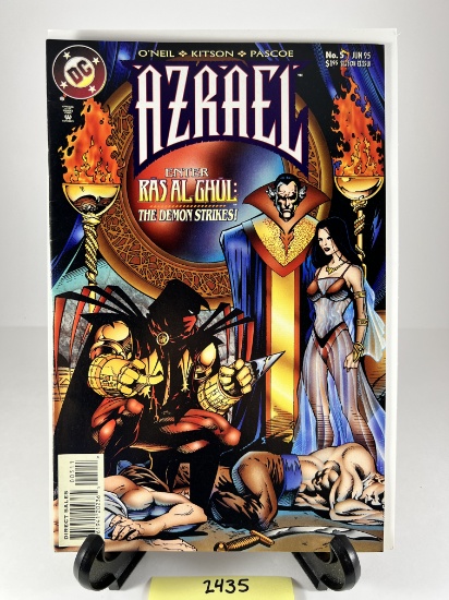 Azrael #5 (June 1995) -  DC Comics - Enter Ras Al Ghul: The Demon Strikes!