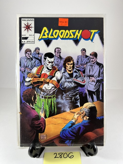 Bloodshot #4 Comic Book  Valiant Comics May 1993