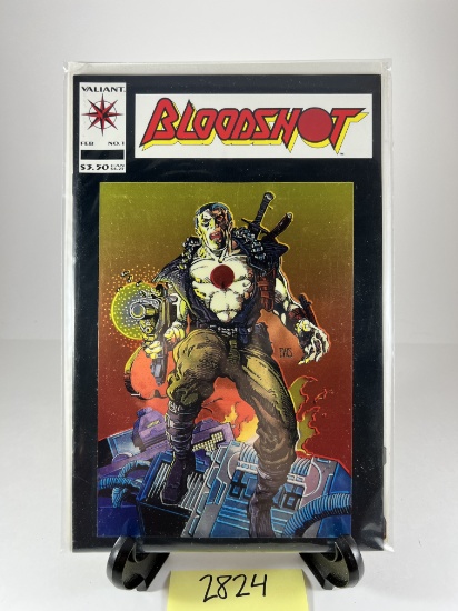 ** Bloodshot #1 Comic  Valiant Comics Feb 1993