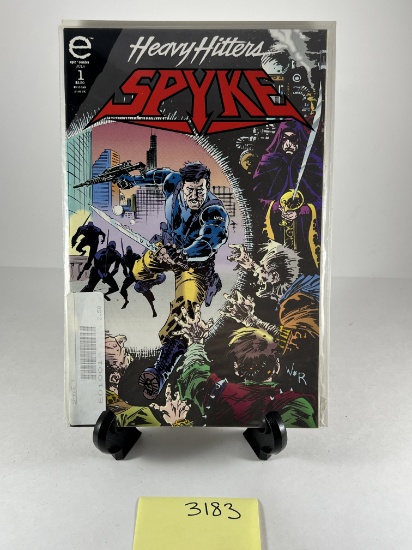 Heavy Hitters Spyke #1 Comic Book  Epic Comics July 1st Edition