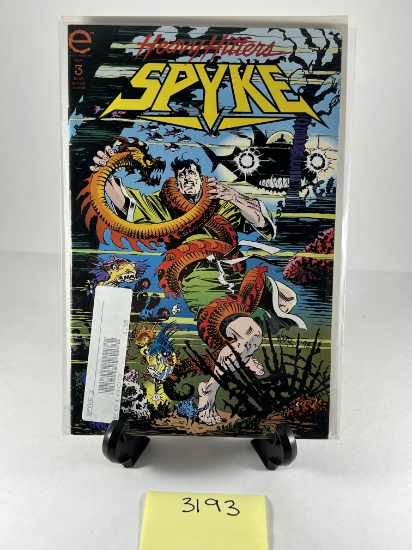 Heavy Hitters Spyke #3 -  Comic Book by Epic Comics