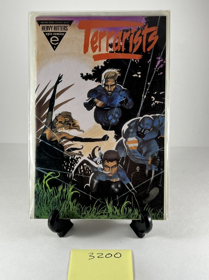 Terrarists Comic Book Issue #1 -  - Heavy Hitters Epic Comics