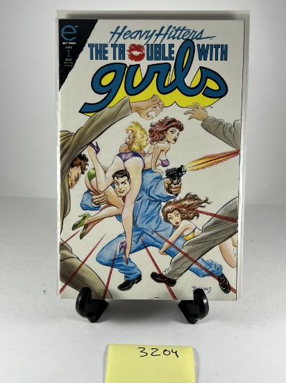 Heavy Hitters: The Trouble With Girls Issue 1 (June 1993) -  Epic Comics